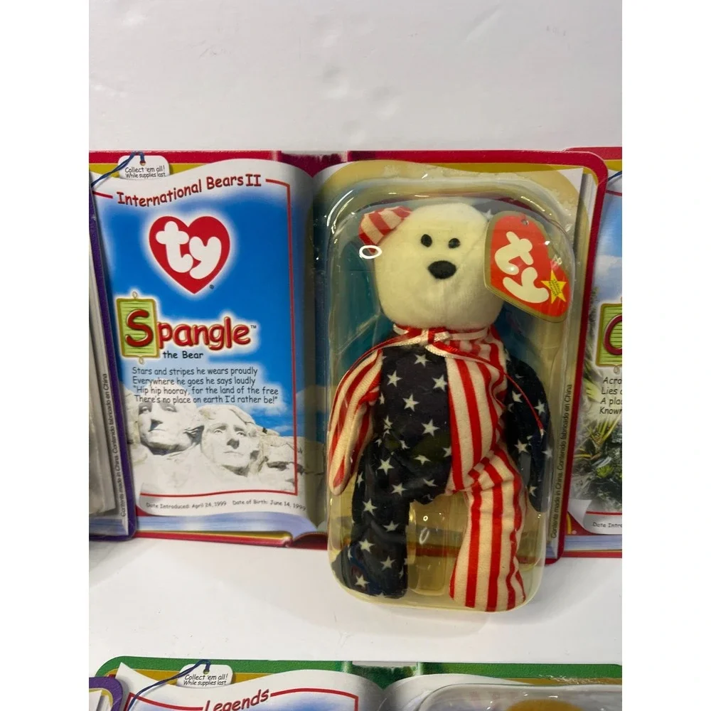2000 TY Teenie Beanie Babies International McDonalds Toys Complete Set of 11‎